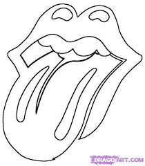 How To Draw The Rolling Stones Lips And Tongue Step By Step Drawing Guide By Dawn Beer 2020 Kendin Yap Tuval Sanati The Rolling Stones Grafitti Cizimleri