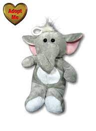 Best Made Toys Gray White Elephant Backpack Clip Stuffed Plush Animal Toy 8in Bestmadetoys Elephant Stuffed Animal Animal Plush Toys Pet Toys