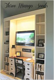 20+ guest rooms that are sure to impress. Love This Set Up In A Teenagers Room Easy Built Shelves Around A Re Finished Desk Perfection From Three Mango Seeds Blog Home Home Decor Teenage Room