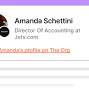 Profile Picture of Amanda Schettini - Director Of Accounting at Jets.com | The Orgon Google