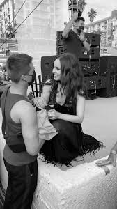 Surpriseeee Nick and I are doing a Purple Hearts Watch Party tomorrow💜  We’ll be watching the movie at the same time and live tweeting with you.  Press play with us tomorrow at 4pm PT/ 7pm ET. Be still ...