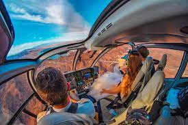 Maverick Helicopter Wedding Grand Canyon Wedding Airplane View Maverick Helicopters