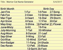 Warrior Cat Name Generator I Got Morningstream Comment Your Cat And Sorry If Anyone Got A Cat Al Warrior Cat Names Warrior Cats Name Generator Warrior Cat
