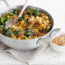 Chickpea Tomato Spinach Curry Recipe Yummly Recipe Bbc Good Food Recipes Spinach Curry Indian Food Recipes
