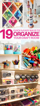 Not everyone needs the same craft room organizing solution, since we all have our different diy specialties. You Must Check These Craft Room Organization Hacks Out Organization Tips Tricks Craft Room Ide Craft Room Organization Craft Room Storage Craft Room Design