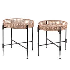 Check spelling or type a new query. A And B Home Rattan Tray Tables Set Of 2 From Hayneedle Com Rattan Tray A B Home Tray Table