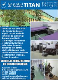 Unitiiti de spitalizare totalii (spitalul de psihiatrie; Spitalul De Psihiatrie Titan Dr Constantin GorgoÈ™ Ghidul Primariilor