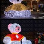 Customized 110V 3D Big Teddy Bear Christmas Motif Lights ...