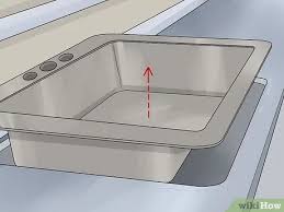 4 ways to fix your kitchen sink wikihow