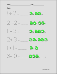 We love the book the pirate of kindergarten. Worksheet Frog Math Pre K Abcteach