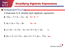 Ratio simplifier the ratio 6:14 is not the only ratio we can simplify. Simplifying Algebraic Ppt Video Online Download