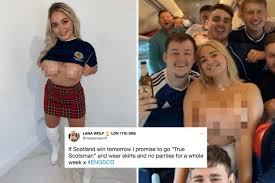 Rangers-daft porn star Lana Wolf makes cheeky 'true Scotsman ...
