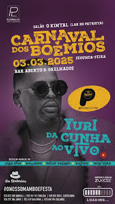 🎭 Carnaval dos Boêmios 🎭, Segunda-Feira