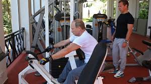 Russian president vladimir putin and prime minister dmitry medvedev started the last sunday of summer with a morning gym workout together russian president. Russia S Putin And Medvedev Work Out Together Bbc News