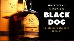 Black Dog Whisky Unboxing Review In Hindi Black Dog Triple Gold Reserve Whisky Review Youtube