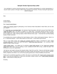 Get inspired for your registration confirmation email format, subject line, and funnel by this post. Vendor Sponsorship Letter In Word And Pdf Formats
