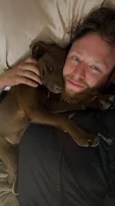 Mocha is sporting her festive holiday hat