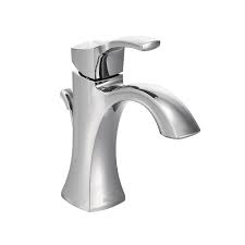 See more + the gracier bay all in one laundry cabinet is the perfect way to give your laundry room a sleek, modern look. Moen Voss Single Hole Single Handle High Arc Bathroom Faucet In Chrome The Home Depot Canada