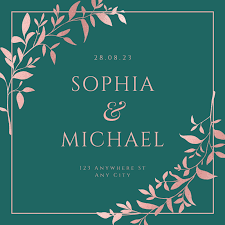 Photo only card orientation clear view results. Free Printable Custom Save The Date Invitation Templates Canva
