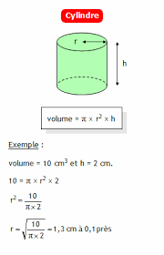 Calculer Le Rayon D Un Cylindre Connaissant Son Volume Et Sa Hauteur