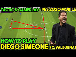 Er führte das team in der saison 2019/20 auf platz drei in der bundesliga und. Diego Simeone C Valbuena Pes 2020 Mobile Formation Guide Tactics How To Play Diego Simeone Youtube