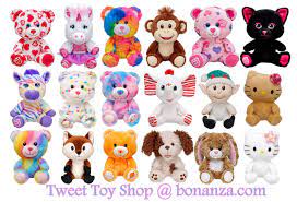 New Build A Bear Buddies And Smallfrys Mini Stuffed Plush Toy Animals In Stock Now At Http Www Bonanza Com Booths T Bear Stuffed Animal Build A Bear Pet Toys