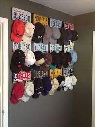 Add A Bar To Your Man Cave Man Cave Home Bar In 2020 Diy Hat Rack Diy Hat Hat Organization