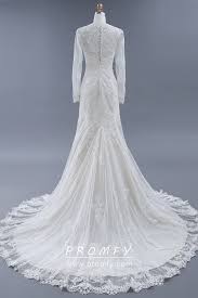 Long sleeve vintage wedding dresses. Vintage Long Sleeve Ivory Lace Trumpet Wedding Gown Promfy