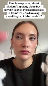 Marlena Velez's Apology Video Discussion