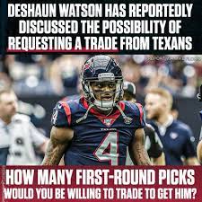 Discussion in 'houston texans' started by shark44, jan 28, 2021. Nfl On Cbs If Deshaun Watson Became Available What Facebook
