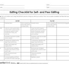 We did not find results for: Editing Checklist For Self And Peer Editing Read Write Think