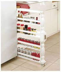Size available in 6 pantry (24 1/2l x 6 1/4w x 55 1/4h) or 10 pantry (24 3/4. Amazon Com Rolling Slim Can Spice Rack Holder Kitchen Storage Cabinet Shelf Organization Kitchen Dining