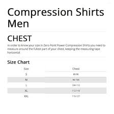 Size Guide Zeropoint