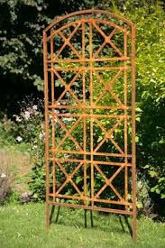 Rankgitter Metall Stockholm Roheisen Rost 80cm Breit Rankgitter Gitter Rost