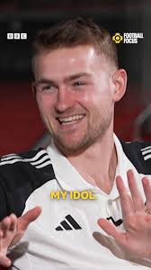 There was only one person Matthijs de Ligt wanted to meet when he joined  Manchester United 🤩