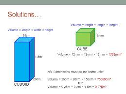 The volume of a cuboid is the region occupied by the cuboid shape. Volume Of Cubes And Cuboids Ppt Video Online Download