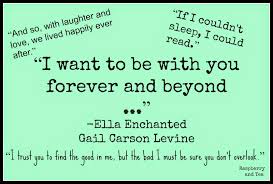 Most people like one or the other, but i. Ella Enchanted Quotes Quotesgram