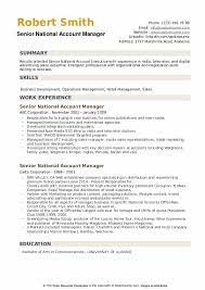 Senior account managers typically manage a portfolio of accounts and are responsible for building strong client relationships, developing account management strategies, coordinating with internal teams to reach over 250 million candidates. Senior National Account Manager Resume Samples Qwikresume