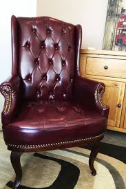 New Orthopaedic Arm Chair Winged High Back Chair 19 Seat Height Wing Back High Back Chairs Leather Chesterfield Chair Winged Armchair