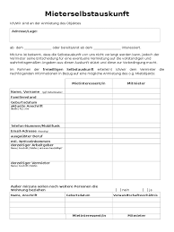 Wir haben 676 immobilien zur miete für wohnung selbstauskunft ab 300 € für dich gefunden. Mieterselbstauskunft Blanko Neu