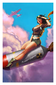 Warbird pinup girls is an annual calendar featuring 12 classicly done 1940's pin up girls with 12 flight worthy wwii warbirds. Vintage Pinup Flygirls