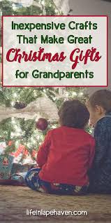 Before my grandparents died they loved looking at photos. Inexpensive Crafts That Make Great Christmas Gifts For Grandparents