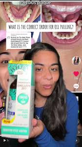 What Order to Use Oil Pulling