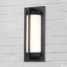 Oberon Led Outdoor Wall Light Ws W45714 Bk Destination Lighting