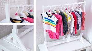 How to make a child's clothes rack. Make An Awesome Baby Clothes Rack Easy Diy Organization Projects Youtube