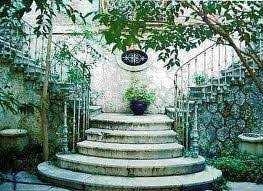 Weitere ideen zu märchenhafte hütte, homosexuelle hochzeit, hütten im englischen stil. Jugendstil Treppe Zum Garten Garten Aussentreppe Treppe