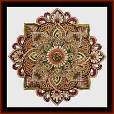 Mandala 17 Cross Stitch Pattern By Cross Stitch Collectibles