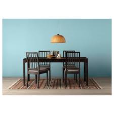 Whether it's a cosy breakfast for two or a game night set for six, an extendable dining table will give you plenty of room to grow. Ekedalen Extendable Table Dark Brown 180 240x90 Cm Ikea