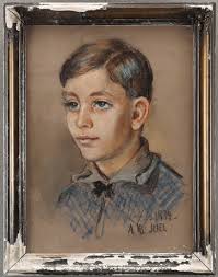 JEN CHRISTIAN ANDRESEN. Olja på duk, signerad och daterad 1934. Konst