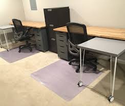 Tall order for a kitchen that measured barely 120 square feet! Ikea Hack Custom Transforming Home Office Desks Saving Amy